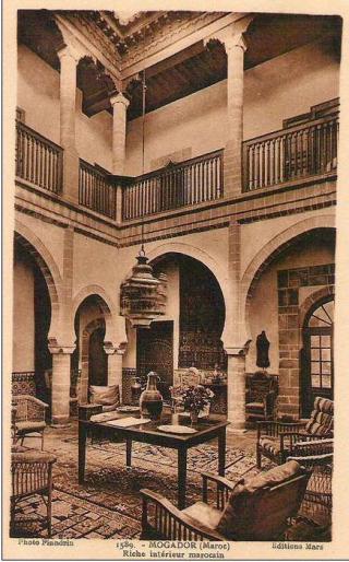 CLICHÉ DE MOGADOR : LA MAISON DE CERVANTES