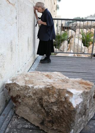 CHRONIQUE DE JERUSALEM : LA LARME QUE VERSA LE MUR POUR PROTESTER CONTRE LES PRIERES MELEES